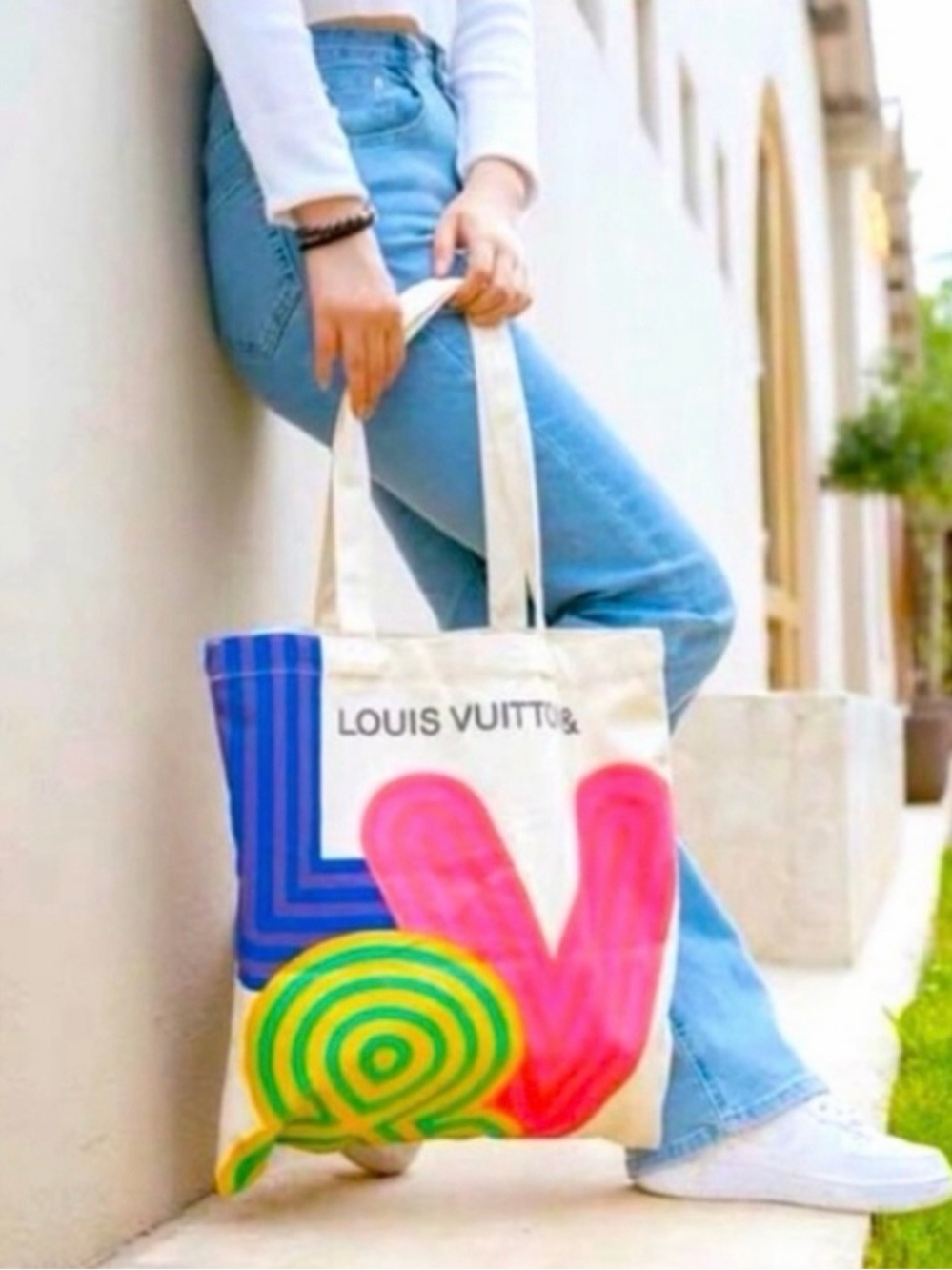 Louis Vuitton Canvas Tote